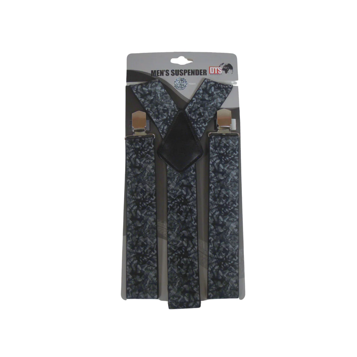 Danish Pluche: Men's Suspenders Grey