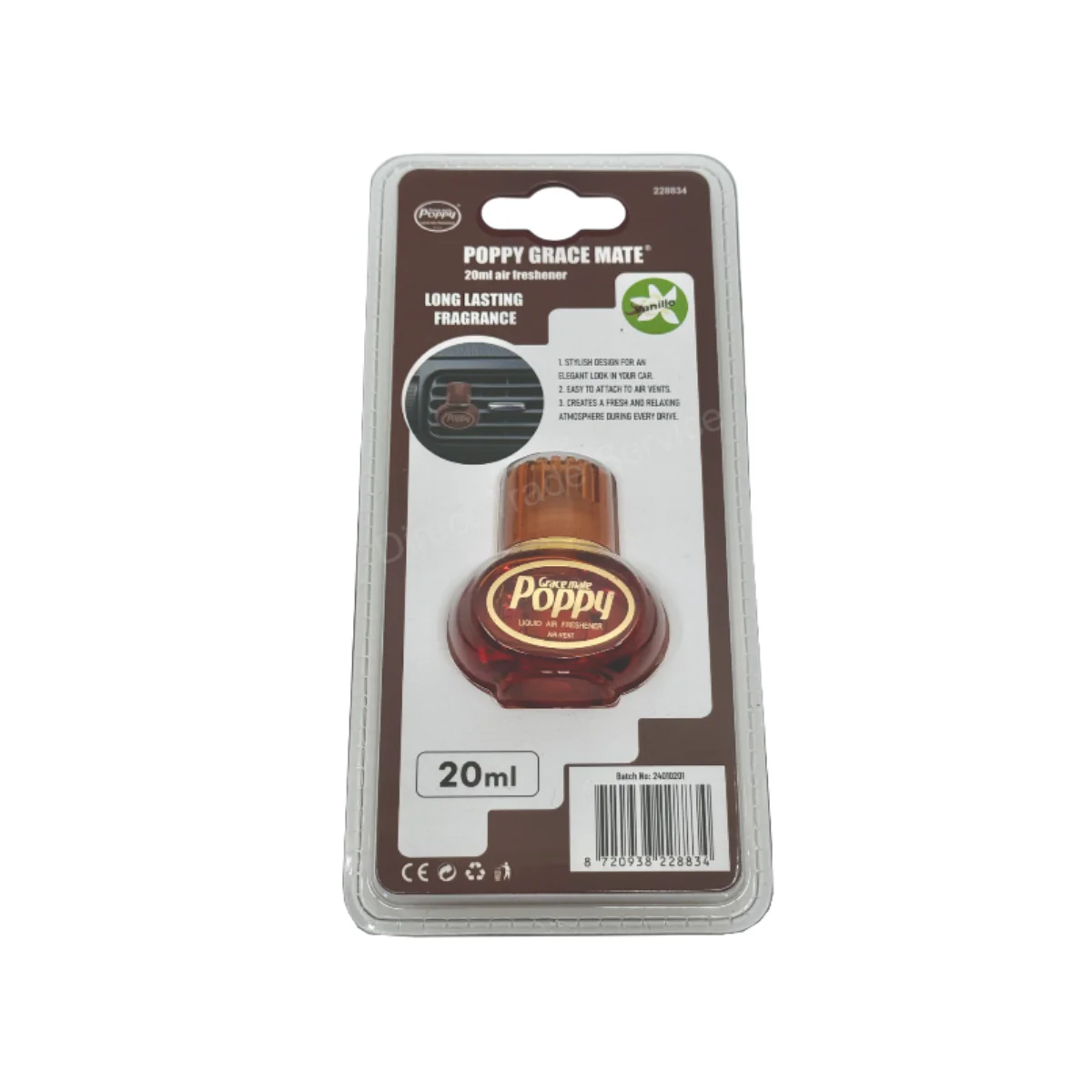 Gracemate: 20ML Vanilla Vent Airfreshener - Image 3
