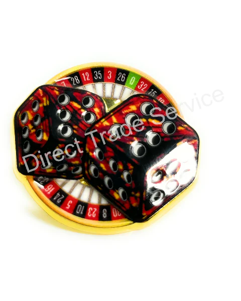 Pin: Danish Pluche Dice - Red